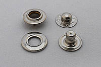 Кнопка бетта нержавейка, диаметр - 17 мм, цвет - никель, в упаковке - 5 шт, артикул СК 5669