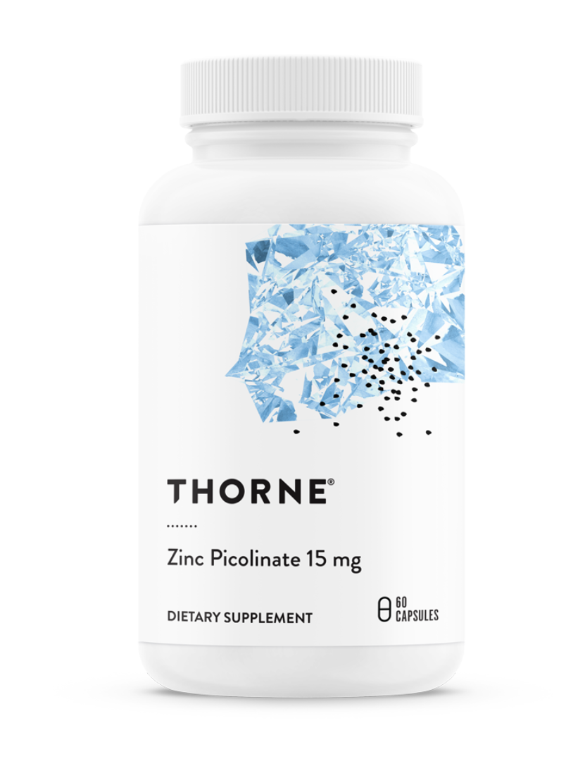 Thorne Zinc Picolinate / Цинк Піколінат 15 мг 60 капcул