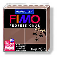 Фимо Долл Арт, коричневый Нуга, Фундук, 85г, Fimo Professional Doll Art Nougat, 8027-78
