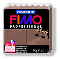 Фімо Дол Арт, коричневий Нуга, Фундук, 85 г, Fimo Professional Doll Art Nougat, 8027-78