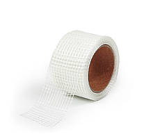 Стрічка серп'янка Polax самоклеюча скловолоконна для стиків 45 мм х 10 м (100-146)