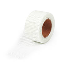 Стрічка серп'янка Polax самоклеюча скловолоконна для стиків 45 мм х 20 м (100-147)