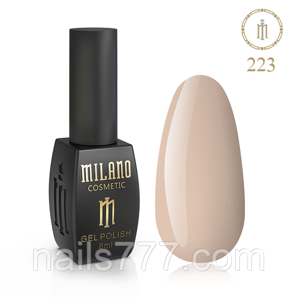 Гель-лак Milano 8 мл, № 223 ❗️Критический срок годности