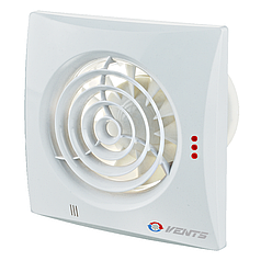 Побутовий вентилятор Вентс 125 Квайт ВТН (обладнаний вимикачем, таймером і датчиком вологості)
