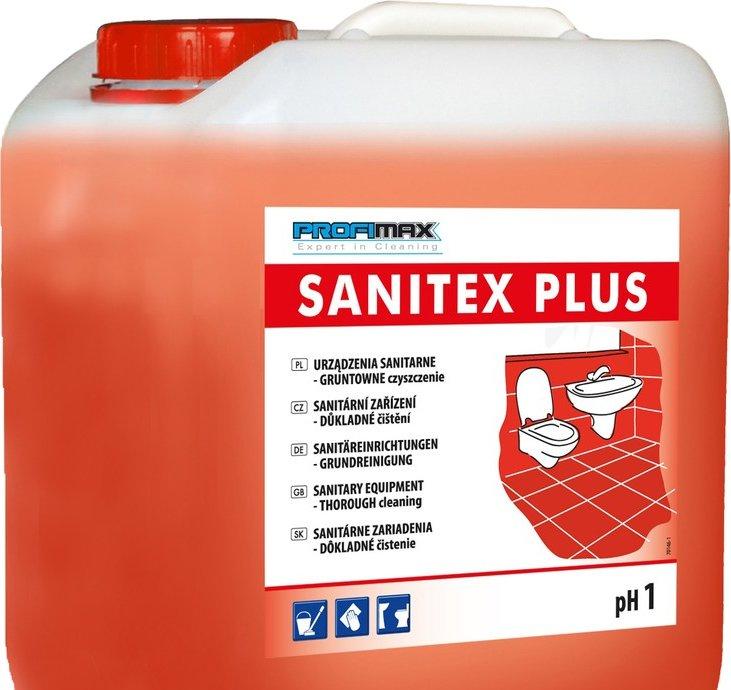 Професійне ефективний концентрований миючий засіб Lakma Sanitex Plus, PH 1, 5 л