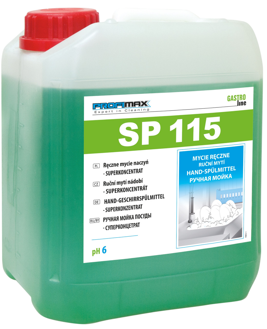 Професійний висококонцентрований засіб Lakma Profimax Sp 115 (Brillant), PH 6, 5 л