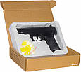 Пістолет металевий Кольт стріляє круглими пластиковими кулями 6 mm, фото 2
