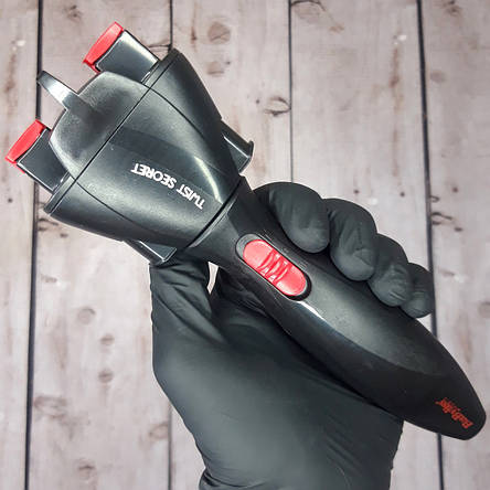 Автоматичний прилад для плетіння кісок BaByliss Twist SECRET TW1000E чорний з Батарейками (Живі фото), фото 2