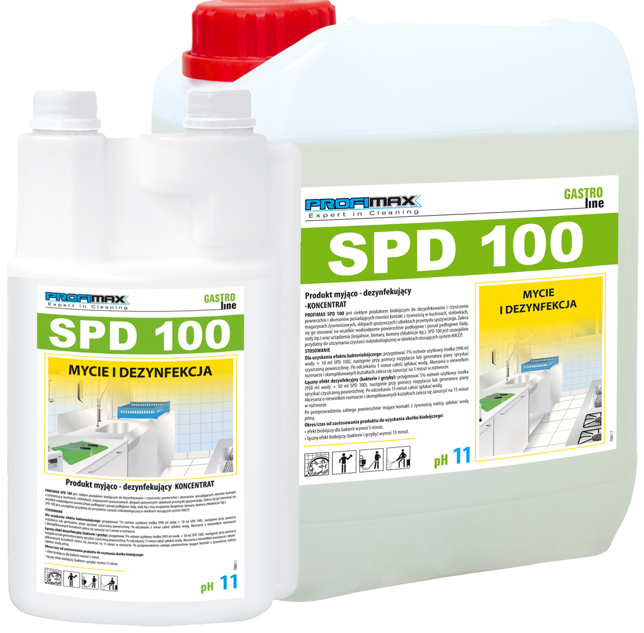 Професійне рідке биоцидное засіб Lakma Profimax Spd 100, PH 11, 1 л