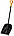 Лопата для прибирання снігу Fiskars Snow solid 1052525, фото 3