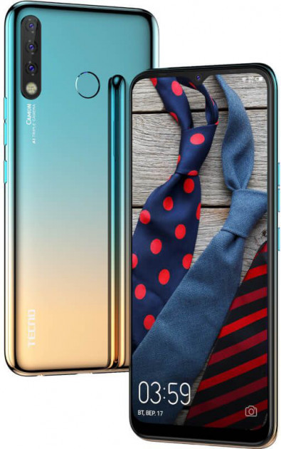 Tecno Camon 12 (CC7) Sky Cyan