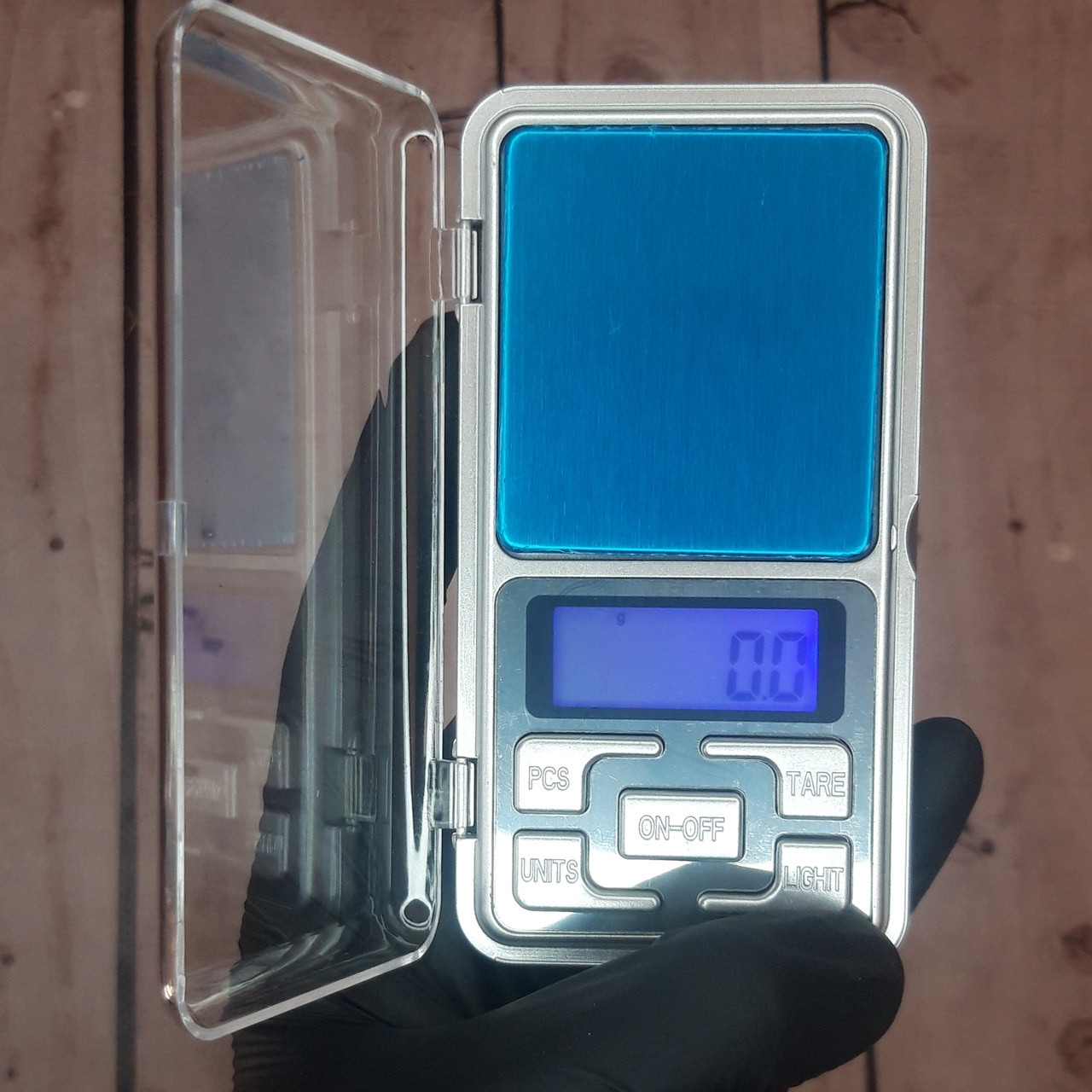 Весы ювелирные электронные карманные до 200 гр деление 0,01 гр MH-200 (Живые фото) - фото 1 - id-p1251333963