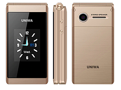 Телефон	UNIWA X28 Золотий