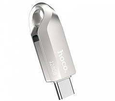 Флешка HOCO USB3.0 Type-C OTG UD8 128GB Silver