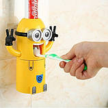 Дозатор зубної пасти RIAS Minions Wash Kit у вигляді Міньйона (4_00371), фото 2