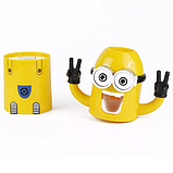 Дозатор зубної пасти RIAS Minions Wash Kit у вигляді Міньйона (4_00371), фото 3