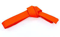 Пояс для кимоно Champion CO-4074 (хлопок, полиэстер, длина 280-300см, оранжевый)
