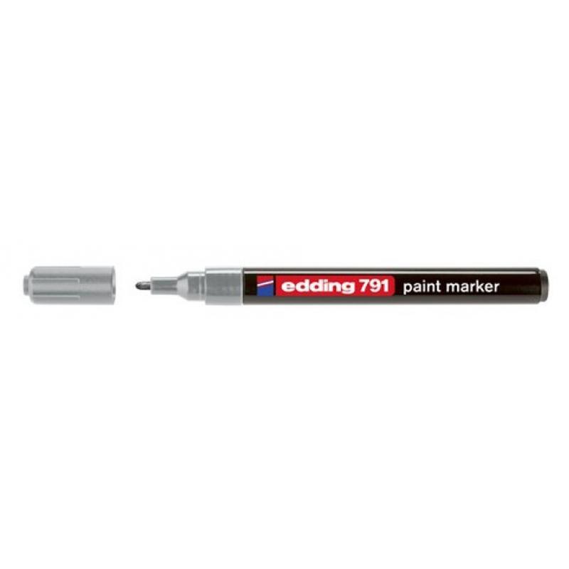 Лак-маркер Edding Paint промисловий (e-791) Срібний