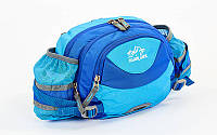 Сумка поясная WAIST BAG COLOR LIFE TY-5335 (нейлон, р-р 28х18х9см, цвета в ассортименте)