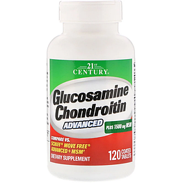 Glucosamine Chondroitin Advanced 21st Century 120 таблеток