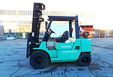 Японський газовий вилковий навантажувач 4 тонни Mitsubishi FG40K б/у, фото 4