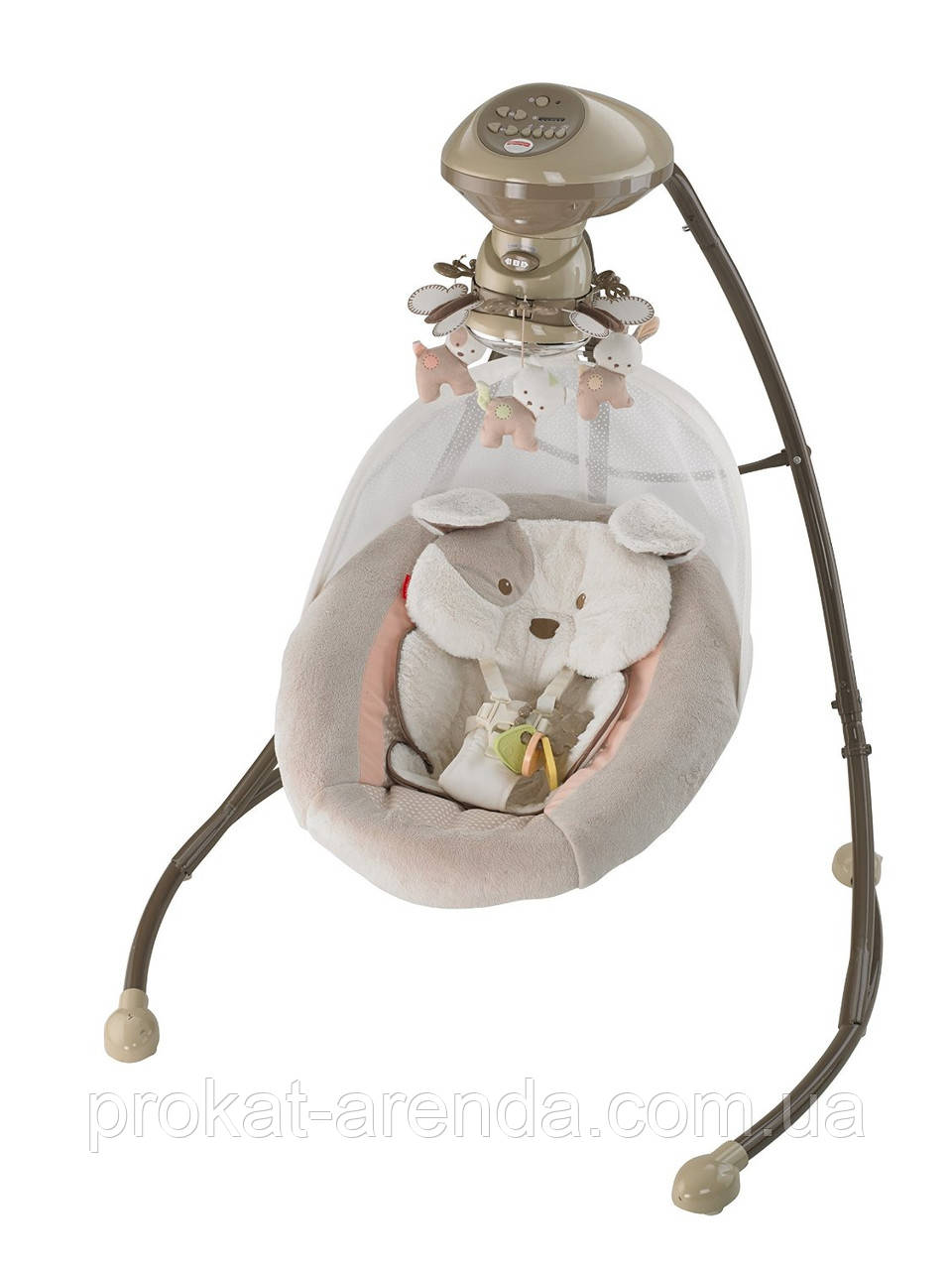 Укачивающий центр или качели для грудничков Fisher-Price "Маленький ...