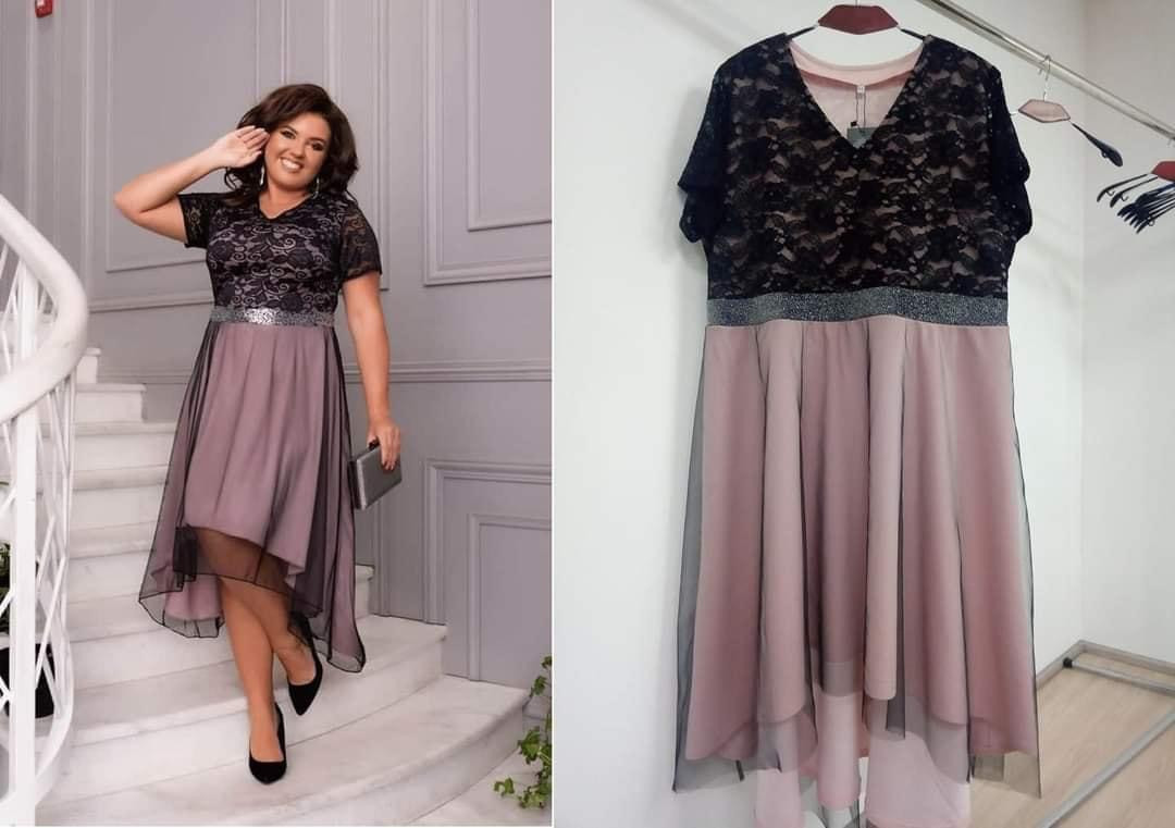 Нарядное Женское Платье Сетка и Кружево 40-70 Размера — Купить Недорого ...