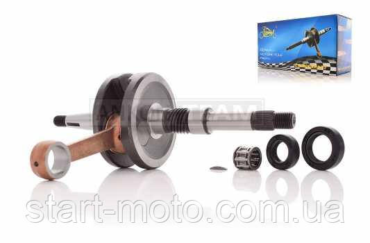 Honda FIT AF-51 TACT AF-30/31 Giorno Коленвал (товстий вал 14 mm) фірма (Lipal), фото 1