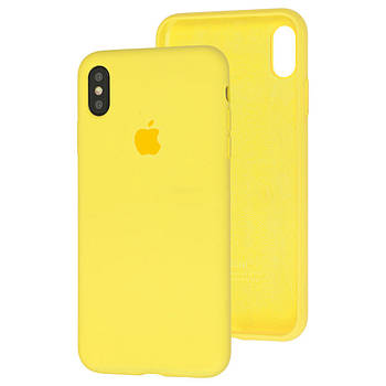 Чохол Silicone Case для Apple iPhone X / Xs Flash Lime