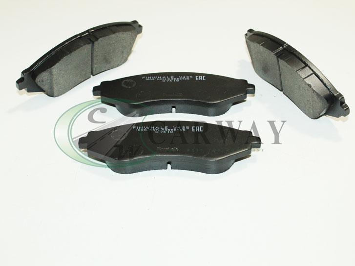 Колодки передні гальмівні Lanos "14" 1.6, Lacetti V435 Finwhale, фото 1