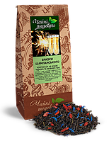 Суміш чорного та зеленого чаю Бризки шампанського з ягодами годжі та полуницею 500 грамів