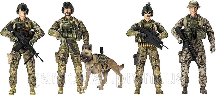 Elite force military action figures deals