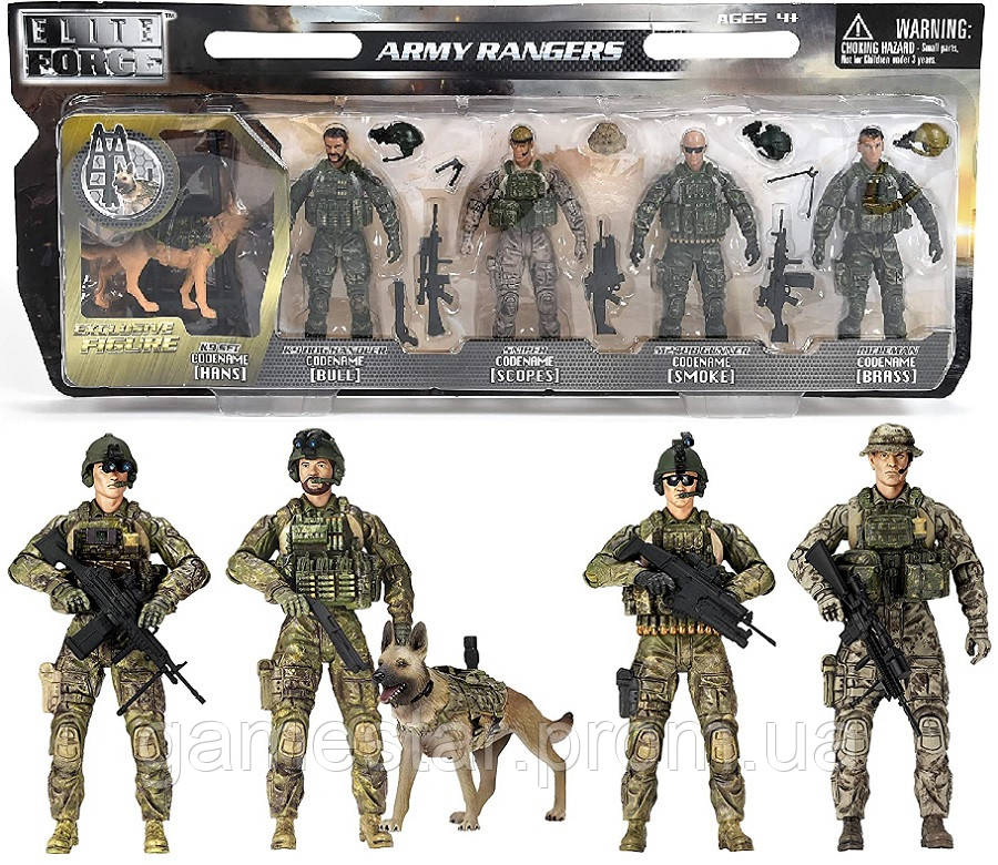 Elite Force Army Ranger Action Figures bigl.ua