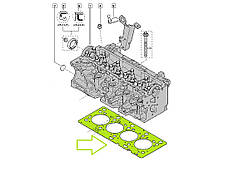 Прокладка головки циліндрів на Рено Дастер 1.5 dCi починаючи з 2011> - Renault (Оригінал) - 110447055R