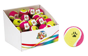 Іграшка для соб. CROCI тенісний м'яч з лапкою, Д=6,5 см,