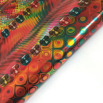 Подарунковий металізований папір № 83 "Камені"