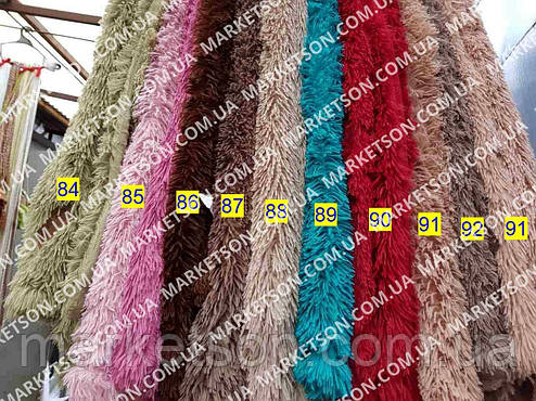 Покривало плед травичка 220х240 бамбукове хутряне пухнасте з довгим ворсом Багато кольорів, фото 2