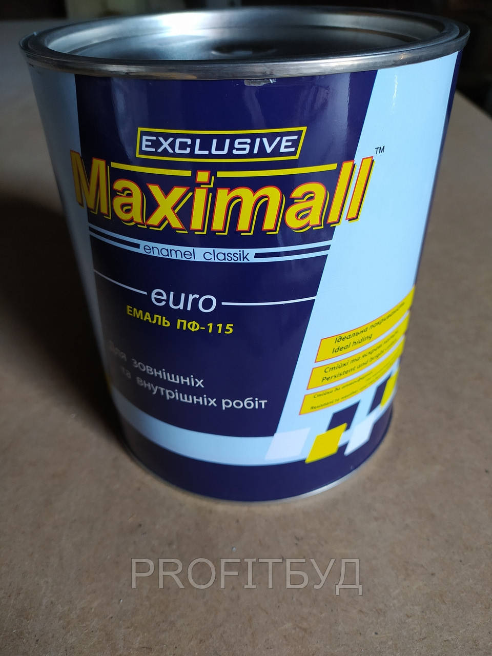 Емаль ПФ-115 Maximall (Сіра)