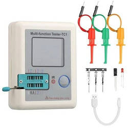 Мультиметр тестер напівпровідників ESR LCR великий LCD ЖК LCR-TC1
