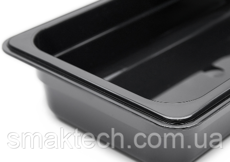 Гастроємність з чорного полікарбонату GN 1/3-150 325*176 мм, фото 1