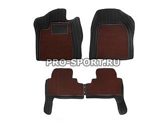 Килимки 3D VIP класу на липучках Lexus RX 2012 2010+ г.в.