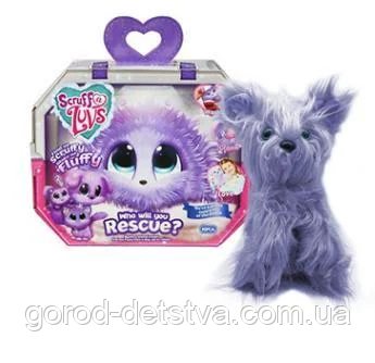 Пухнастик блукаюча зурка Huada Toys (BL205-014), в коробці, нашийник, гребінець, заколка