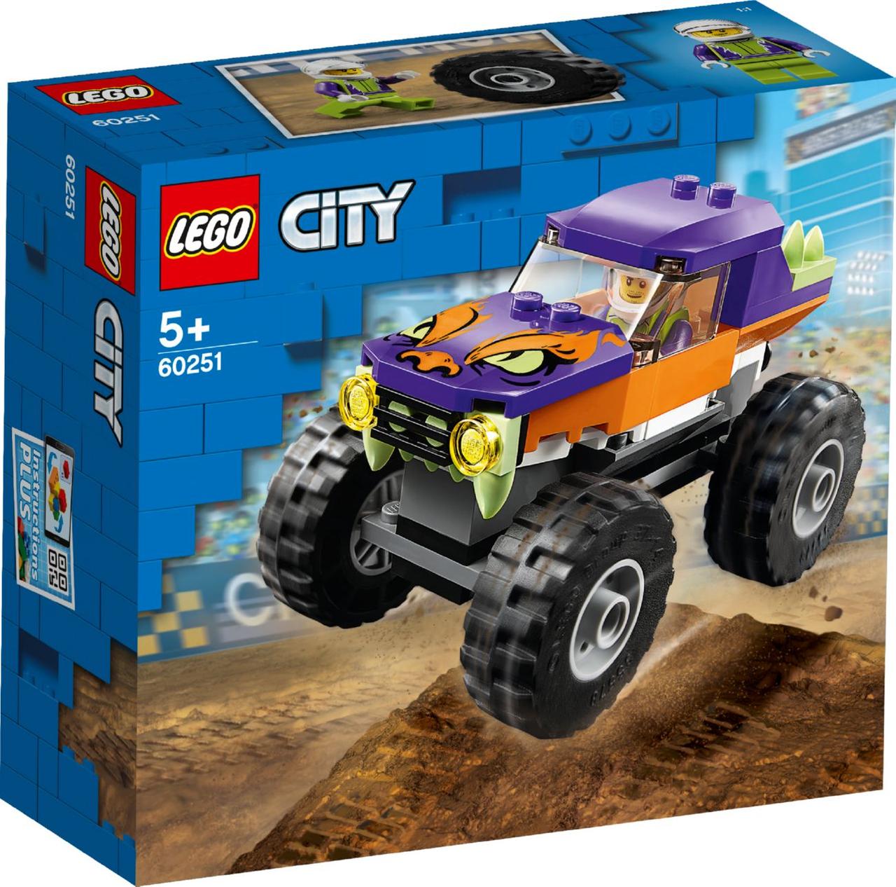 Lego City Монстр-трак Лего Сіті 60251