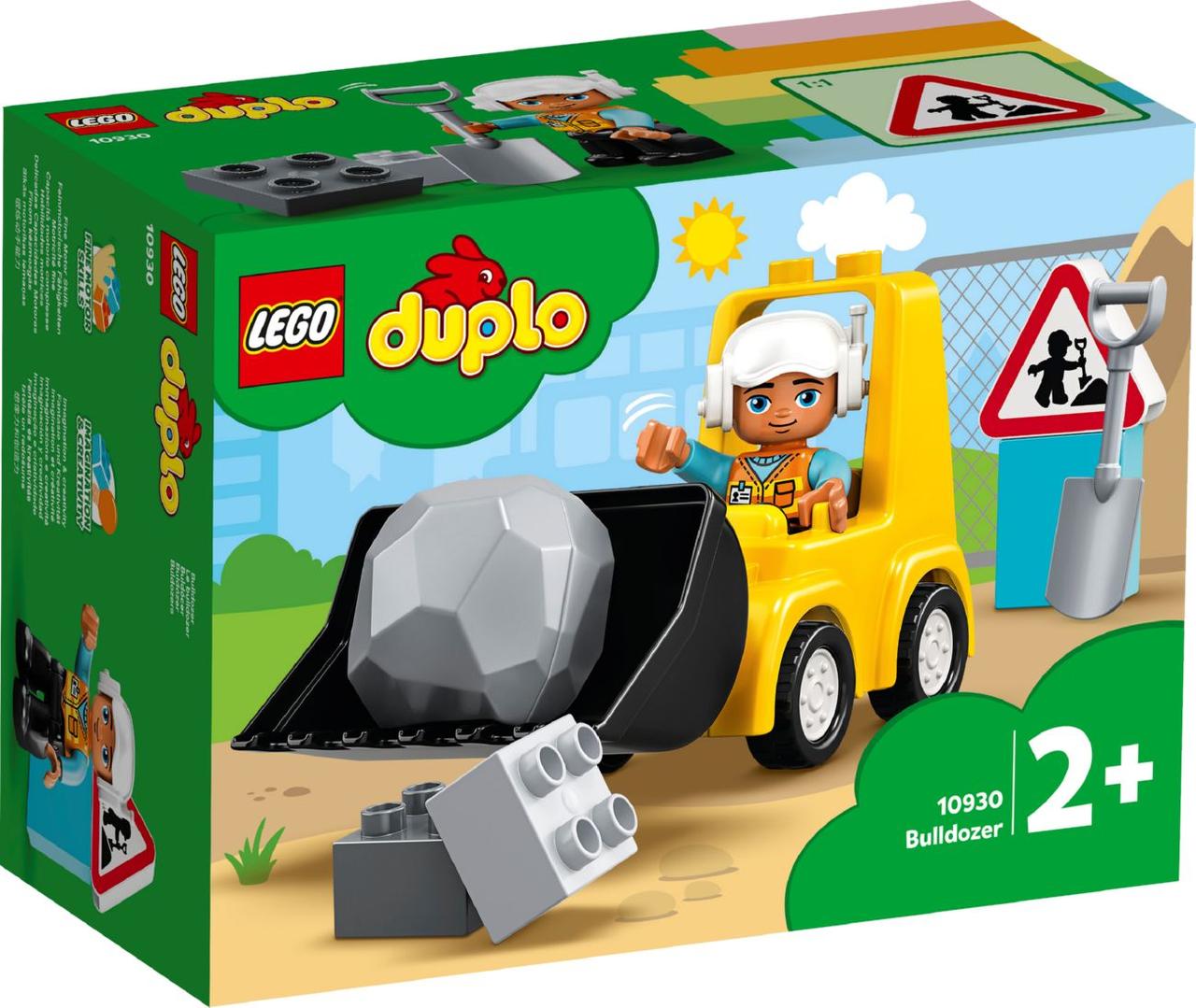 Лего дупло Бульдозер Lego Duplo 10930