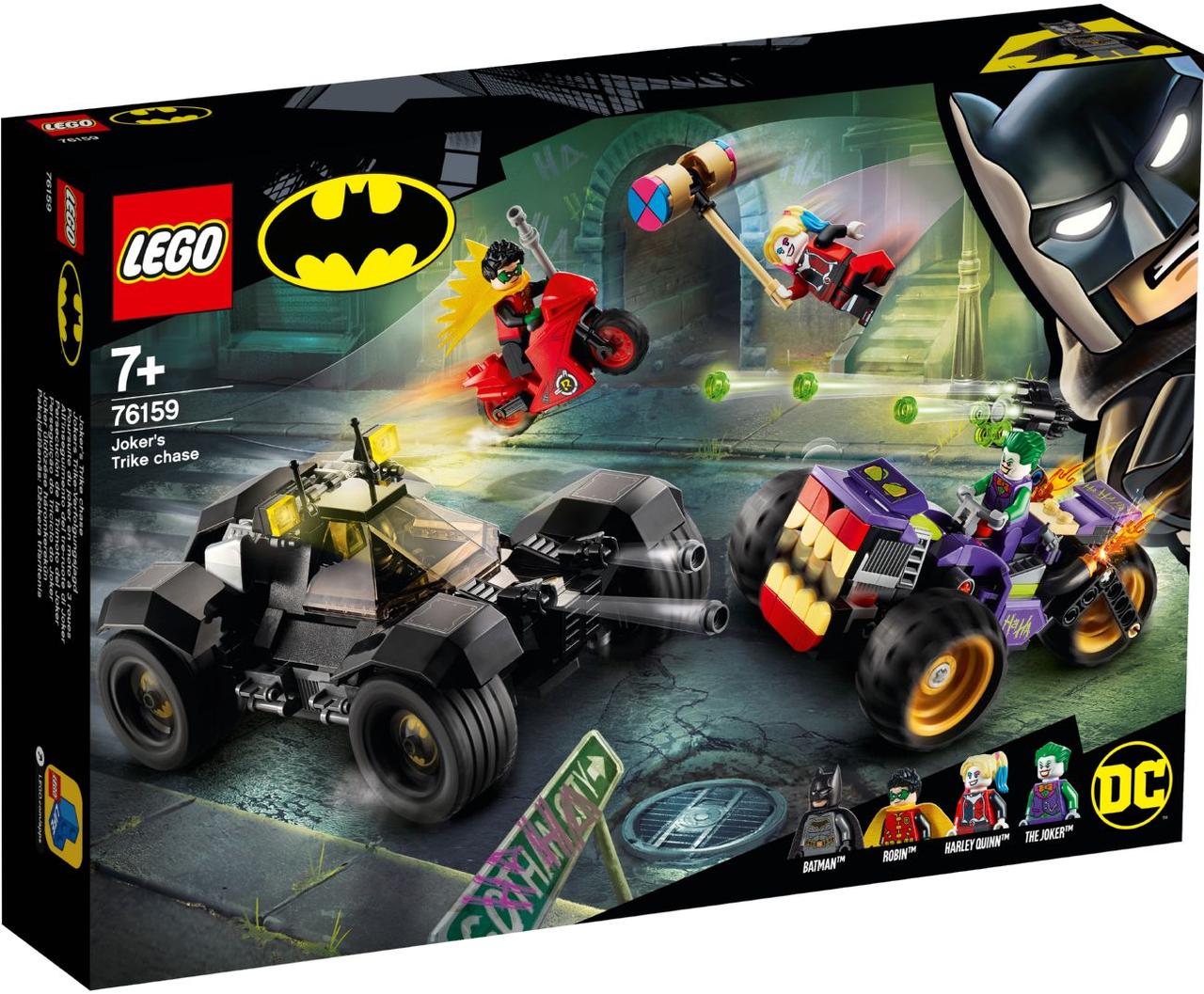Lego Super Heroes Втеча Джокера на трициклі 76159