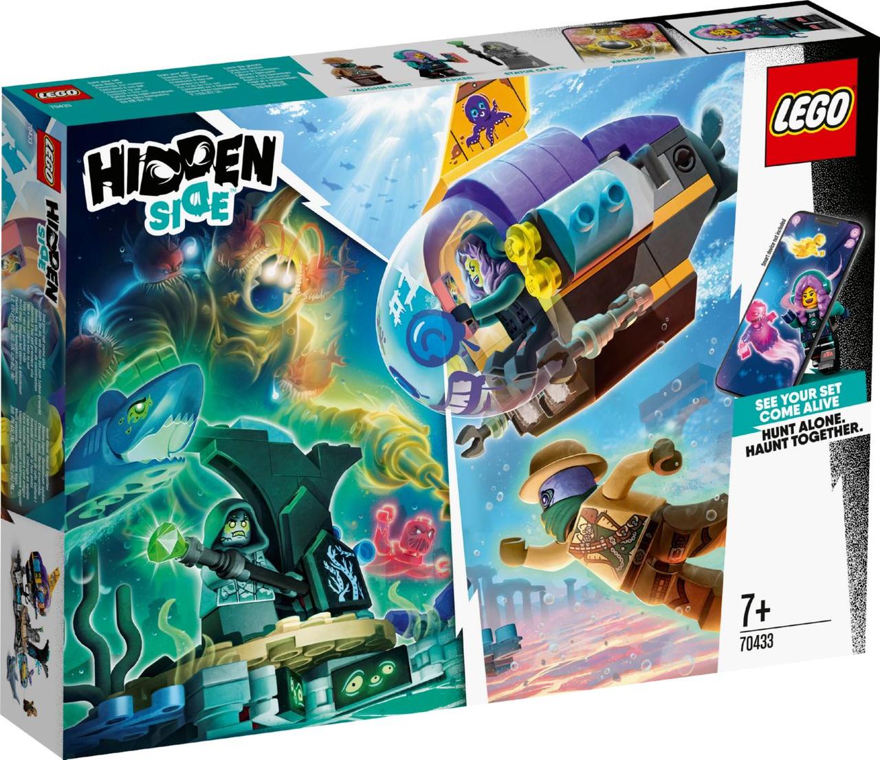 Lego Hidden Side Підводний човен Джей-Бі 70433