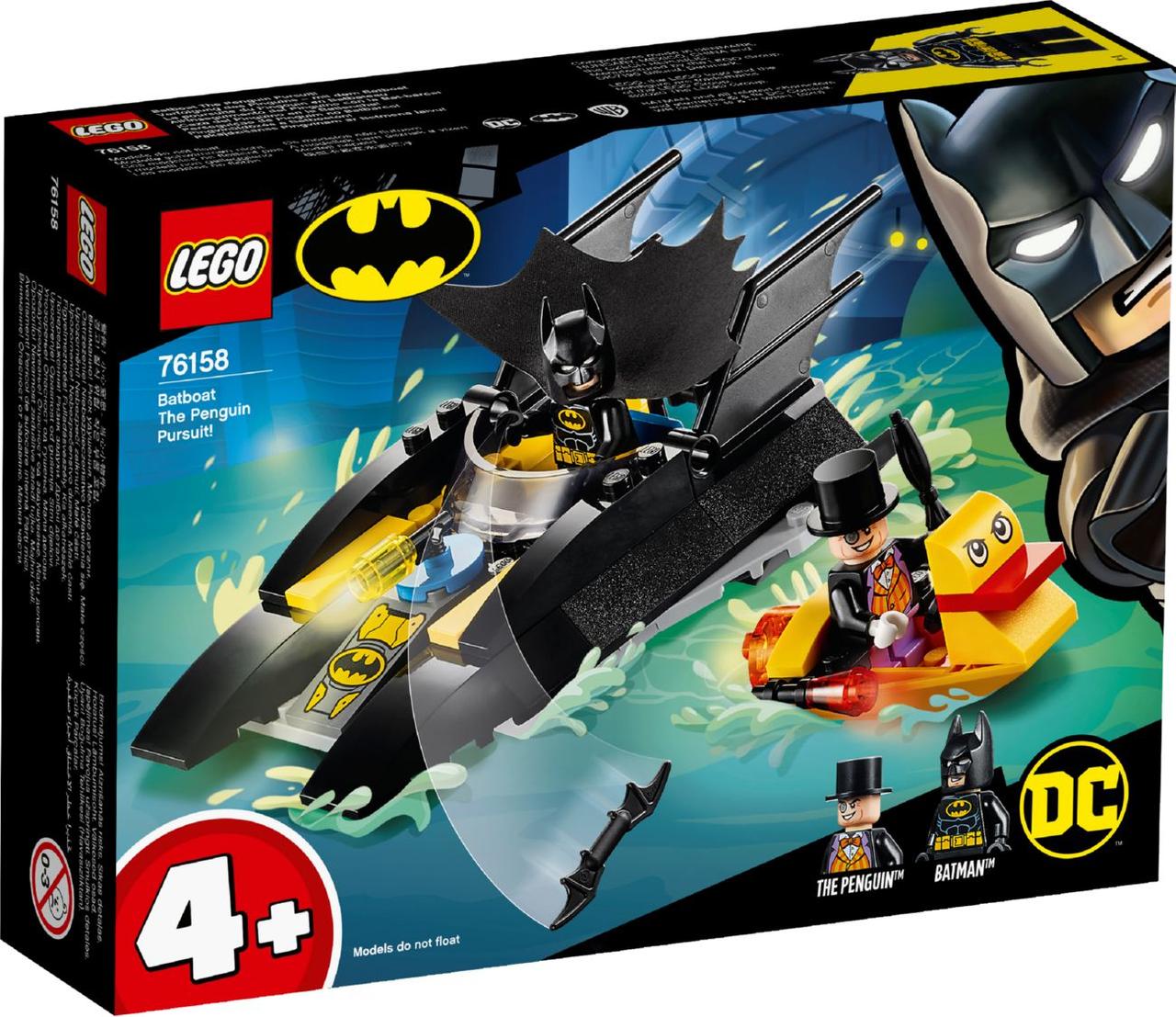 Lego Super Heroes Гонитва за Пінгвіном на Бэткатере 76158