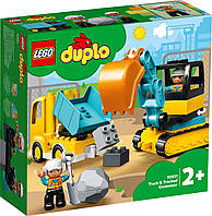 Lego Duplo Вантажівка і гусеничний екскаватор 10931