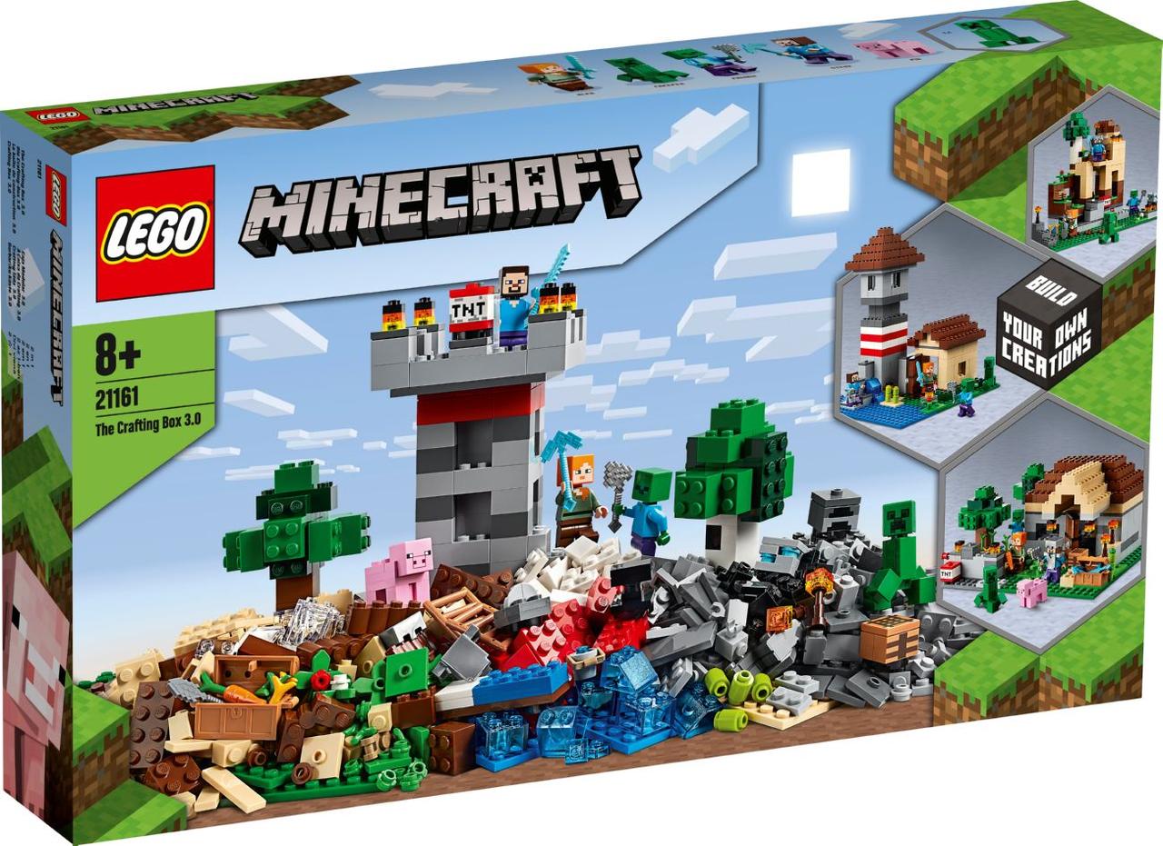 Lego Minecraft Верстак 3.0 Лего майнкрафт 21161