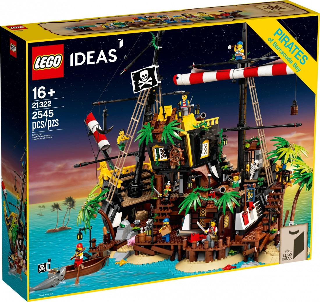 Lego Ideas Пірати Затоки Барракуди 21322